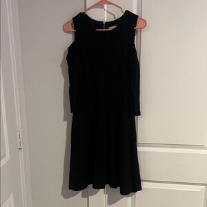 Eliza J Black Long Sleeve Dress
